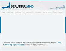 Tablet Screenshot of beautifulmind.co.za